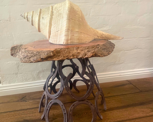 Horse Shoe Side Table Low